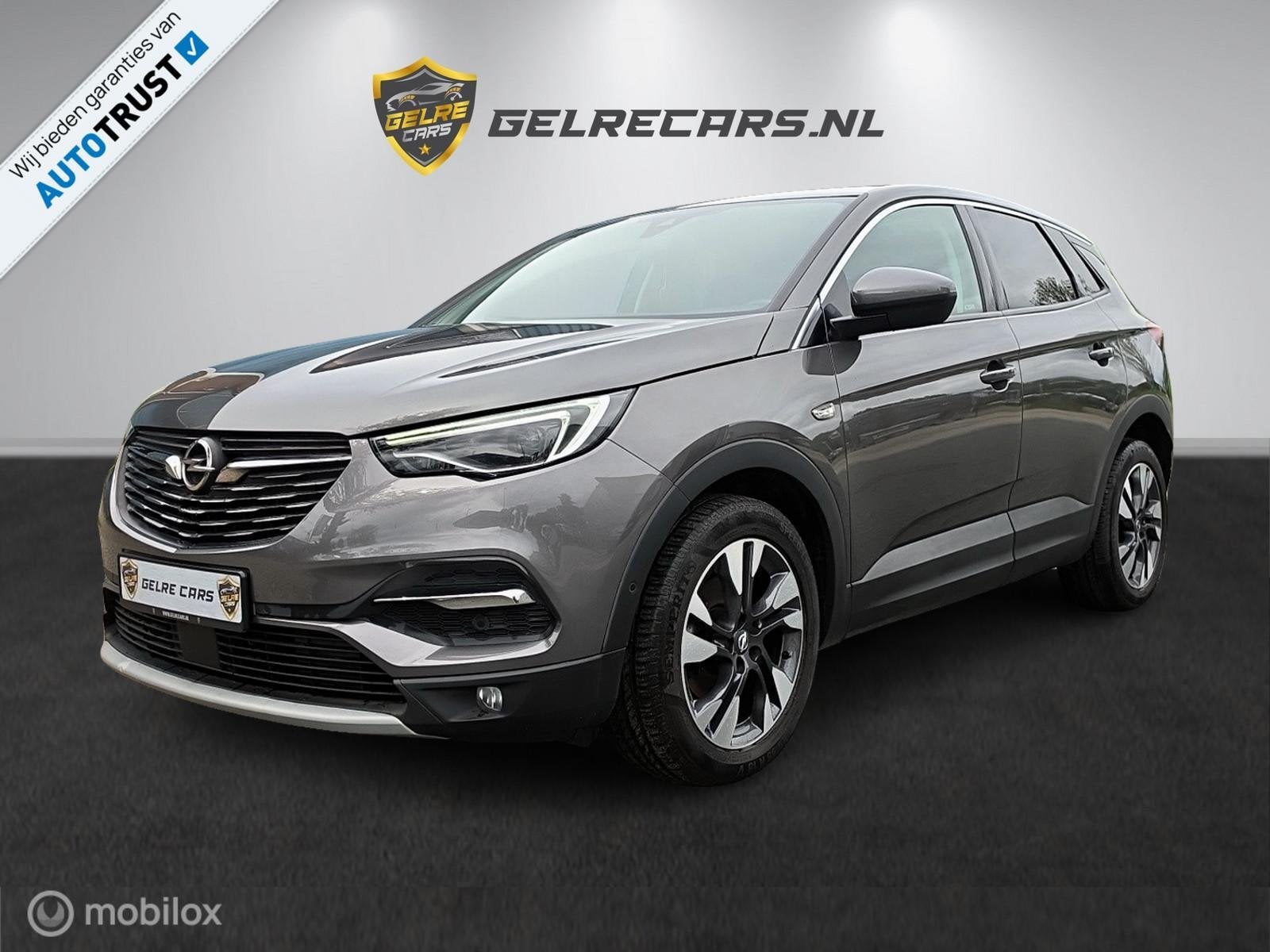 Opel Grandland X 1.2 Turbo Innovation TOPSTAAT!, Voorwielaandrijving, Gebruikt, Zwart, 1199 cc