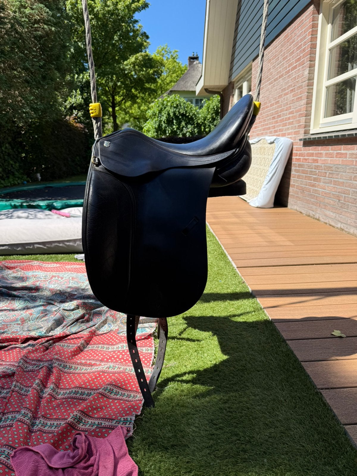 Dressuur zadel van goede kwaliteit, Ophalen of Verzenden, Zo goed als nieuw, Dressuur