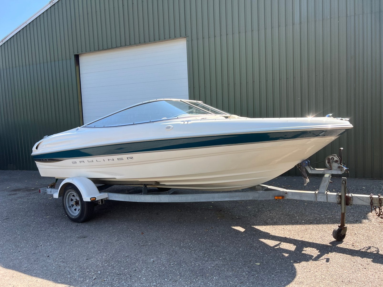 Bayliner 1850 capri speedboot met trailer 4.3 V6 gereviseerd, Watersport en Boten, Speedboten, Ophalen, Gebruikt, Binnenboordmotor