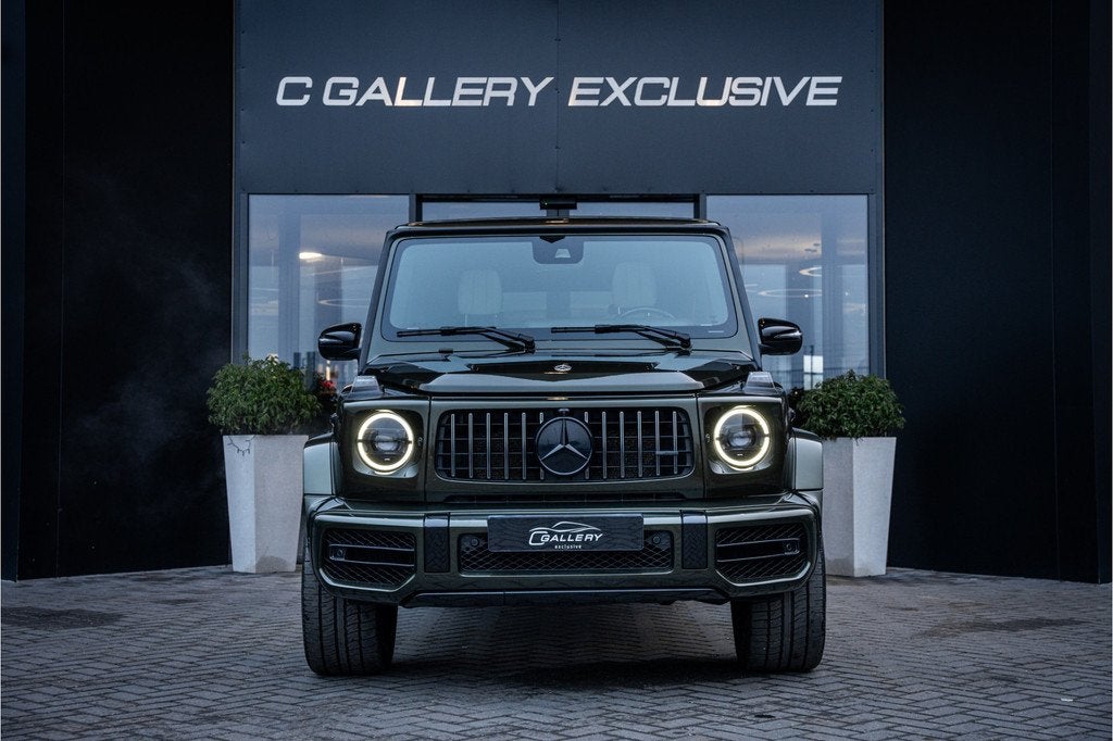 Mercedes-Benz G-Klasse G63 - Olijf Groen | Panorama | Burmes, Automaat, Gebruikt, G-Klasse, Leder