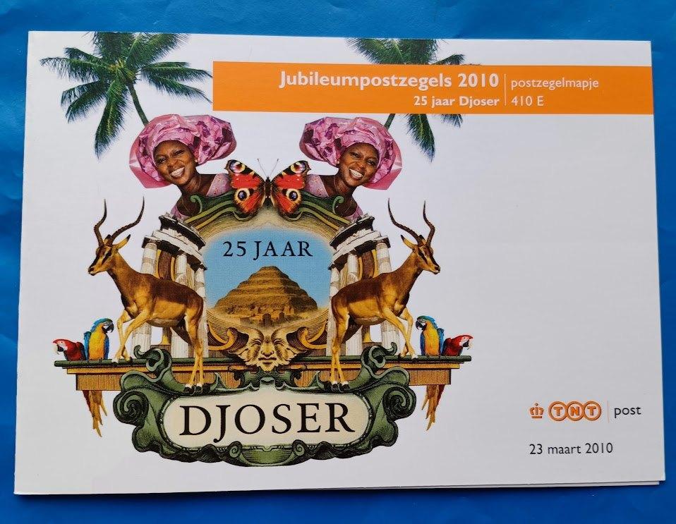 Postzegelmapje 410 E - 25 jaar Djoser, Verzenden, Na 1940, Postfris