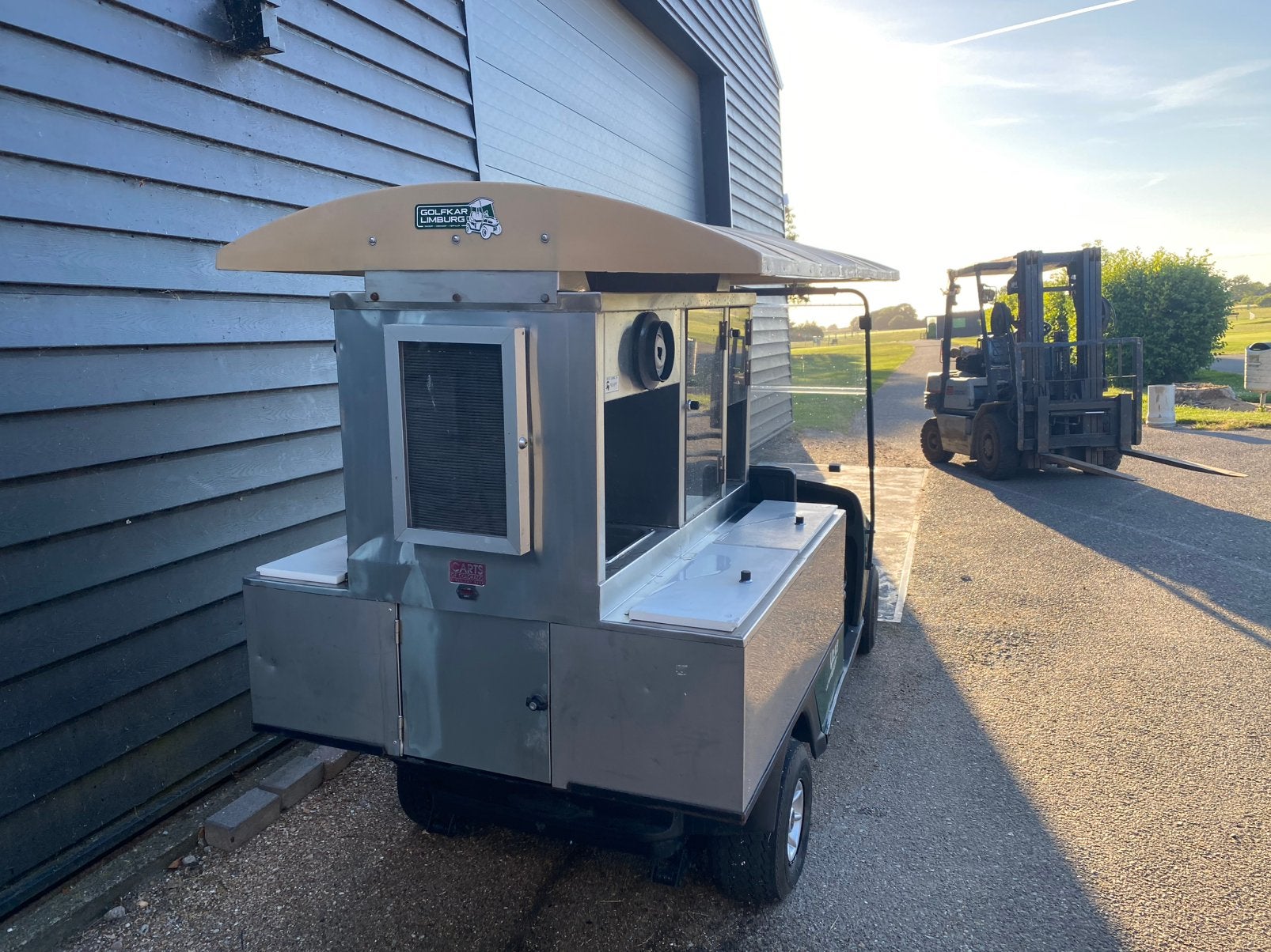 Ezgo Golfkar - Mobiele Bar / Cateringwagen, Ophalen