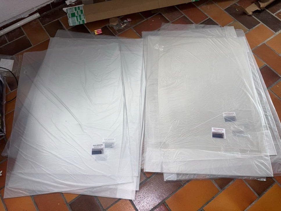 A1 Plastic Stoepbord Covers - Nieuw (10 stuks), Ophalen of Verzenden, Nieuw, Krijtbord