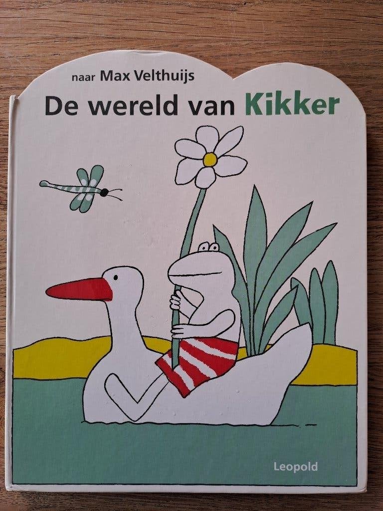 DE WERELD VAN KIKKER. MAX VELTHUIJS. UITKLAPBOEK., Gelezen, Max Velthuijs, Ophalen of Verzenden, 2 tot 3 jaar