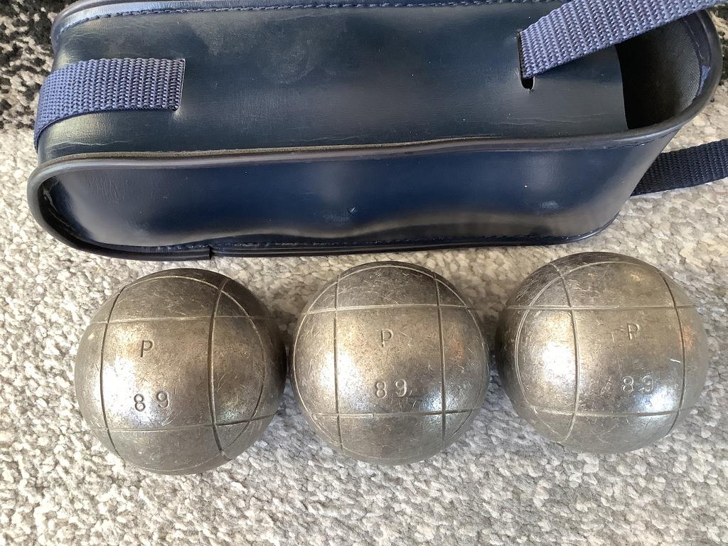 Jeu de boules obut zie foto’s ophalen wedstrijd boules, Ophalen, Zo goed als nieuw, Bal