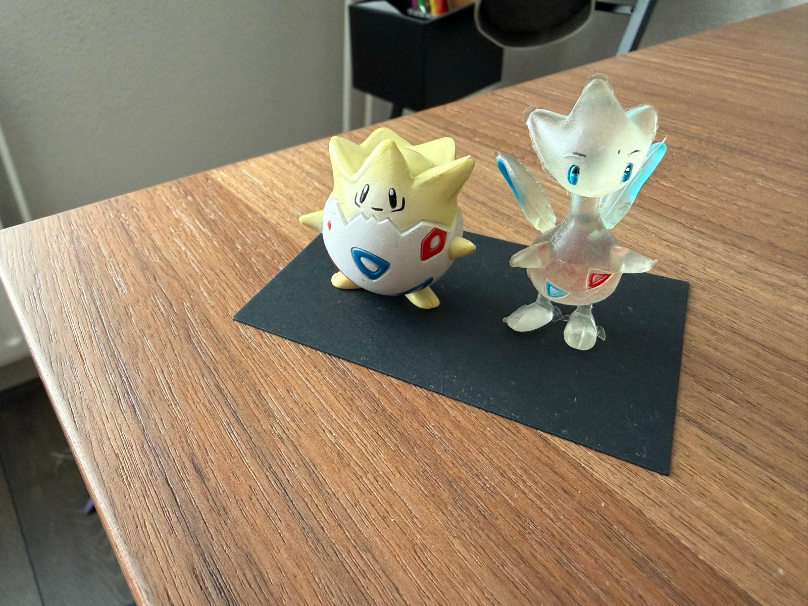 Togepi en Togetic Pokémon figuren - Tomy, Verzamelen, Poppetjes en Figuurtjes, Gebruikt, Ophalen of Verzenden