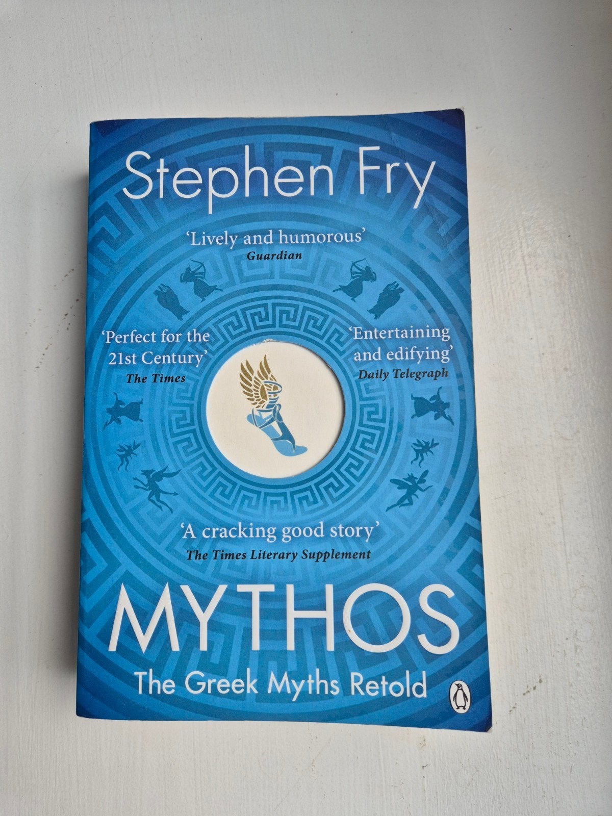 Mythos - The Greek Myths Retold door Stephen Fry, Ophalen of Verzenden, Zo goed als nieuw, Stephen Fry