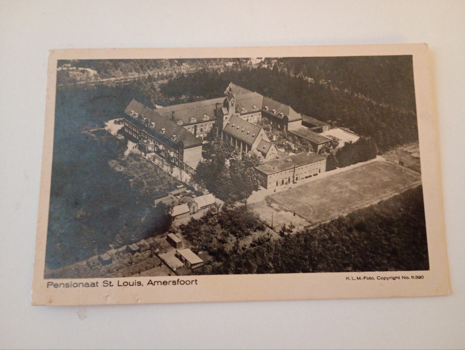 Amersfoort Pensionaat St. Louis 1935, Ophalen of Verzenden, 1920 tot 1940, Gelopen, Utrecht