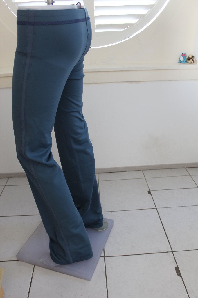 FRAUENSCHUH sport legging is nieuw 279,- quickdry mt XS / S, Blauw, Nieuw, Ophalen of Verzenden, Fitness of Aerobics