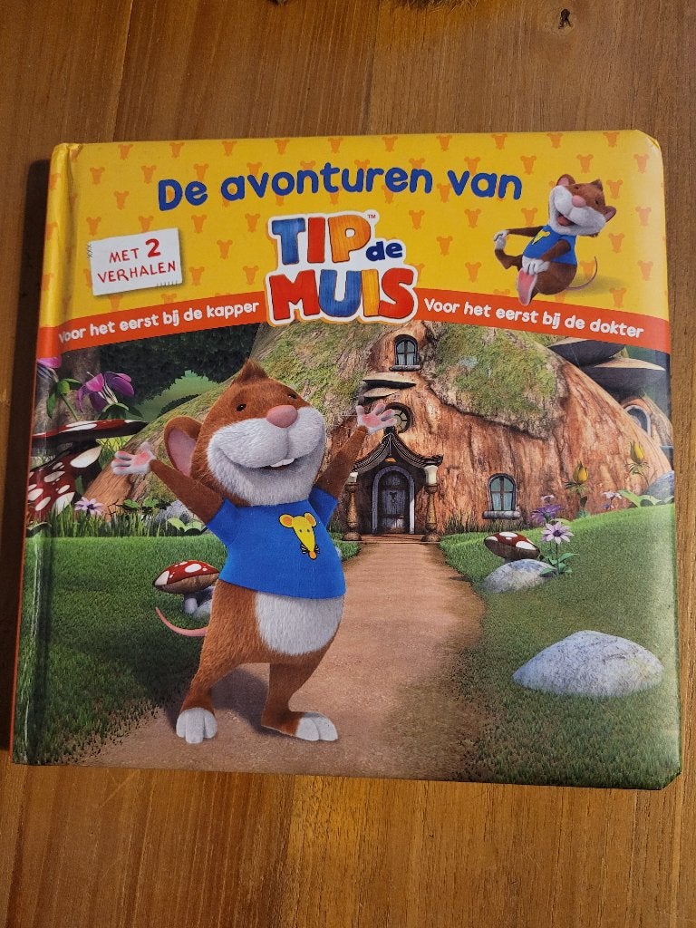 Tip de Muis 't eerst bij de kapper/ 't eerst bij de dokter, Anja de Lombaert, Fictie algemeen, Jongen of Meisje, Ophalen of Verzenden