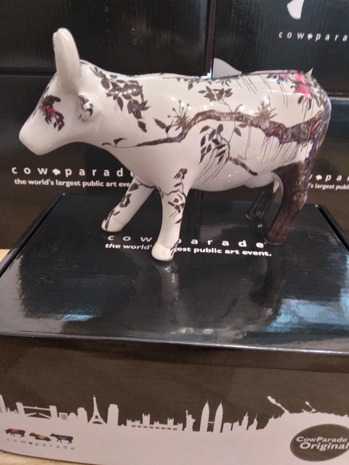Cow Parade Koe "Vaca da Mata" MEDIUM (NIEUW), Ophalen of Verzenden, Nieuw, Dier