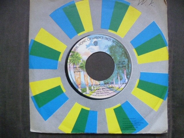 Bellamy Brothers - Let Your Love Flow (7 inch single), 7 inch, Ophalen of Verzenden, Zo goed als nieuw, Overige typen