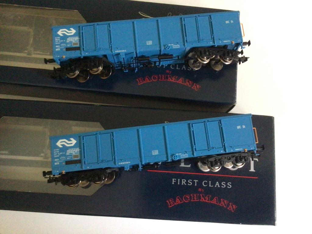 LILIPUT  L224418 hogebak wagen NS EAOS 2 stuks, Hobby en Vrije tijd, Modeltreinen | H0, Gelijkstroom, Ophalen of Verzenden, NS