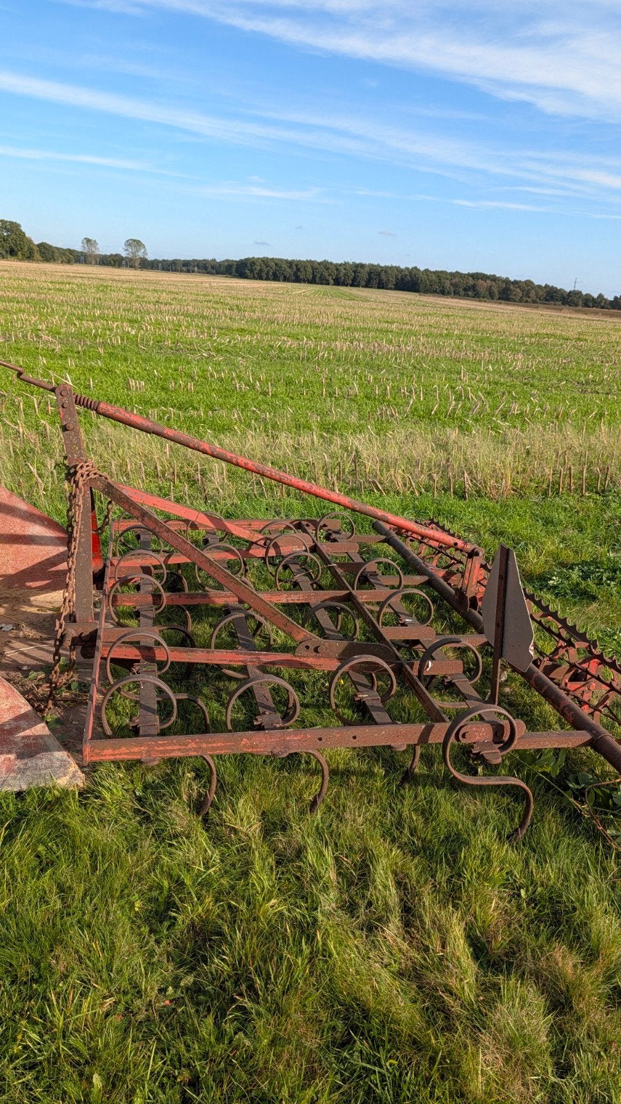 Robuuste triltand cultivator met verkruimerl voor grondbewer, Ophalen of Verzenden