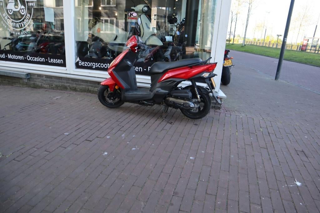 Sym Orbit 50 III 2018 rood (DPN37T), Fietsen en Brommers, Scooters | SYM, Maximaal 45 km/u, Ophalen of Verzenden, Zo goed als nieuw