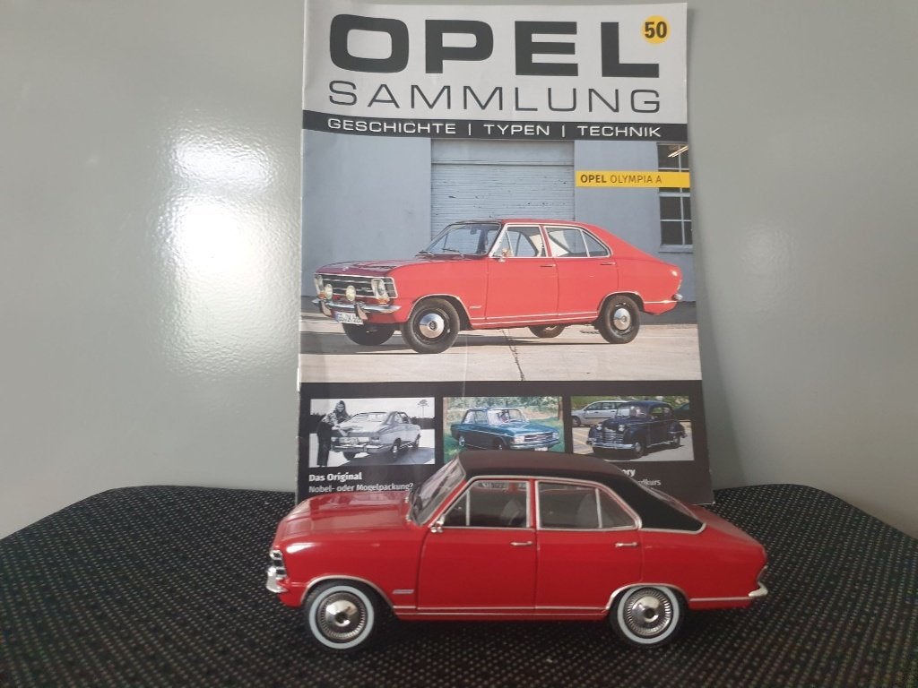 Opel Olympia Kadett 1:24 Hachette Opel Sammlung, Hobby en Vrije tijd, Ophalen of Verzenden, Nieuw, Auto, Overige merken