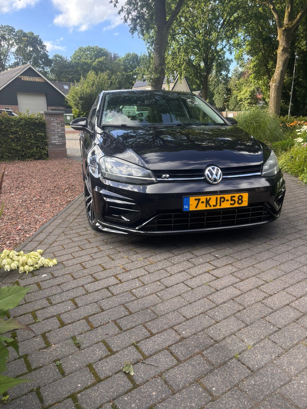 Volkswagen Golf 7 1.4 TSI DSG | R-Line Look | zwart, Auto's, 4 cilinders, Origineel Nederlands, 1395 cc, 630 kg