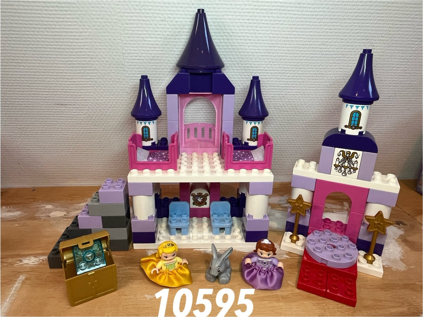 Duplo Sofia prinsesje koninklijk kasteel 10595 (compleet) 1, Ophalen of Verzenden, Zo goed als nieuw, Complete set, Duplo