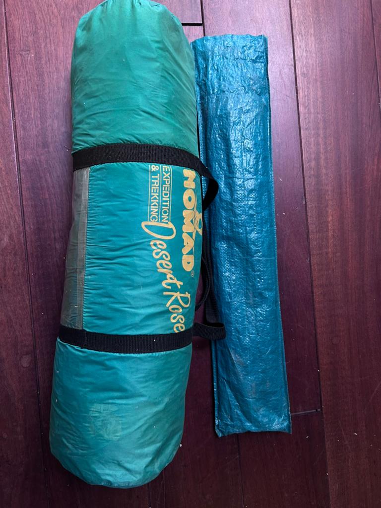 Tent 3 persoons Nomad Desert Rose, Ophalen, Gebruikt, Tot en met 3