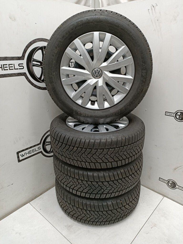 VW staal velgen 16"inch winterbanden Audi Q2 Skoda Kamiq, Auto-onderdelen, Banden en Velgen, Ophalen, Gebruikt, 16 inch, Banden en Velgen