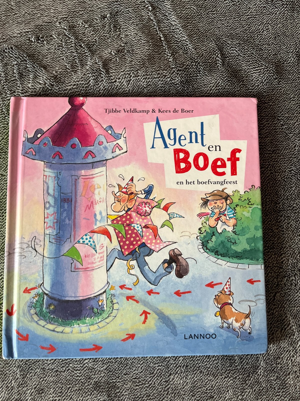 Agent en Boef en het boefvangfeest - Tjibbe Veldkamp, Fictie algemeen, Jongen of Meisje, Ophalen of Verzenden, Zo goed als nieuw