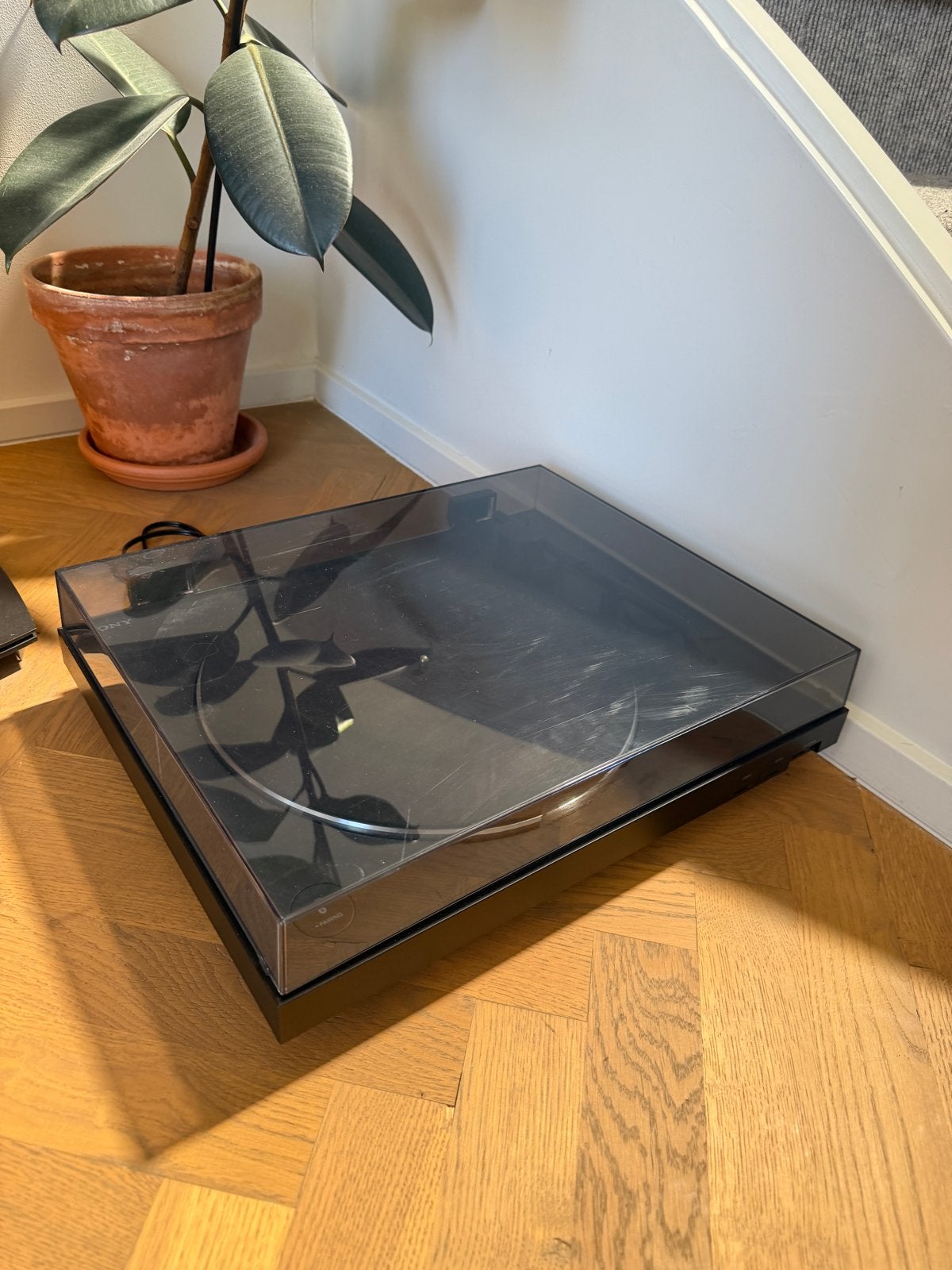 Sony PS-LX310BT Platenspeler met Bluetooth, Ophalen, Automatisch, Zo goed als nieuw, Platenspeler