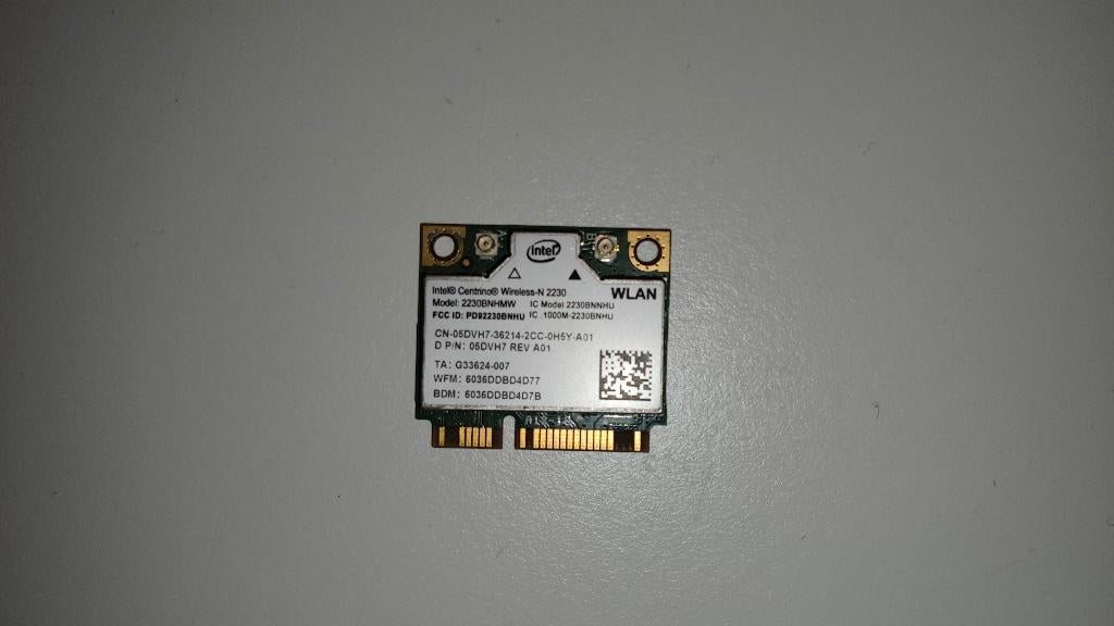 Intel Centrino Wireless-N 2230 wifi kaart, Ophalen of Verzenden, Zo goed als nieuw, Intern, Intel