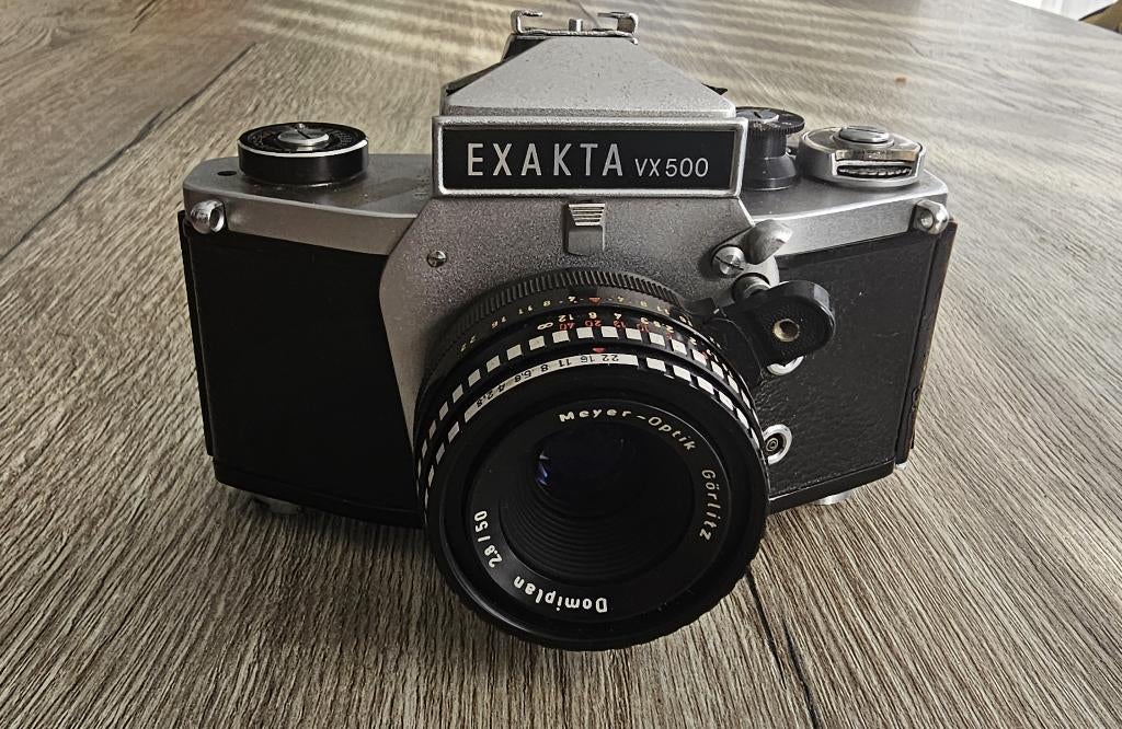 Exakta VX500 + Afgatronic 183 flister, Ophalen of Verzenden, 1960 tot 1980, Fototoestel