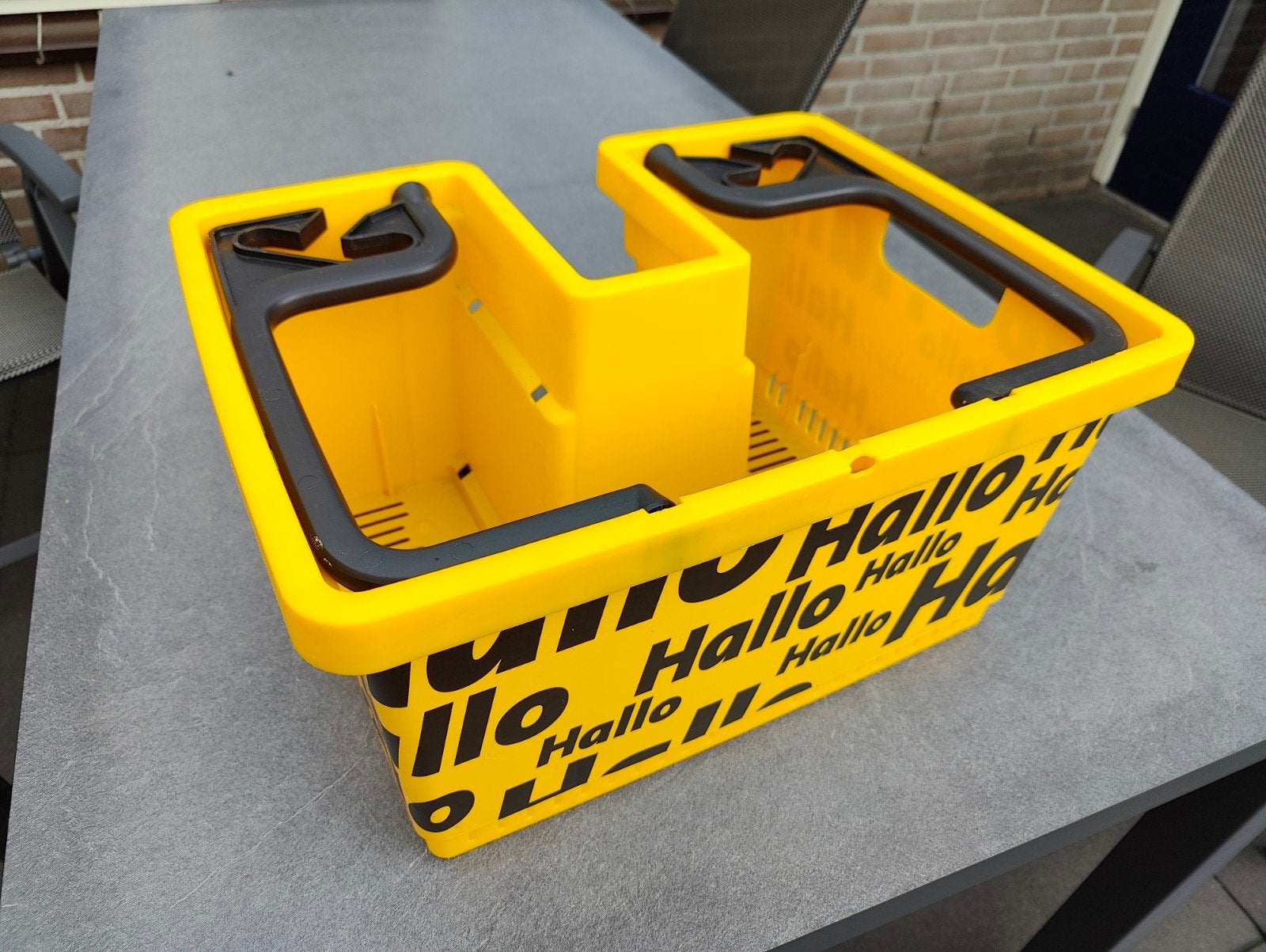 Leuke fietskrat voor aan het stuur, Ophalen of Verzenden, Gebruikt, Fietsmand