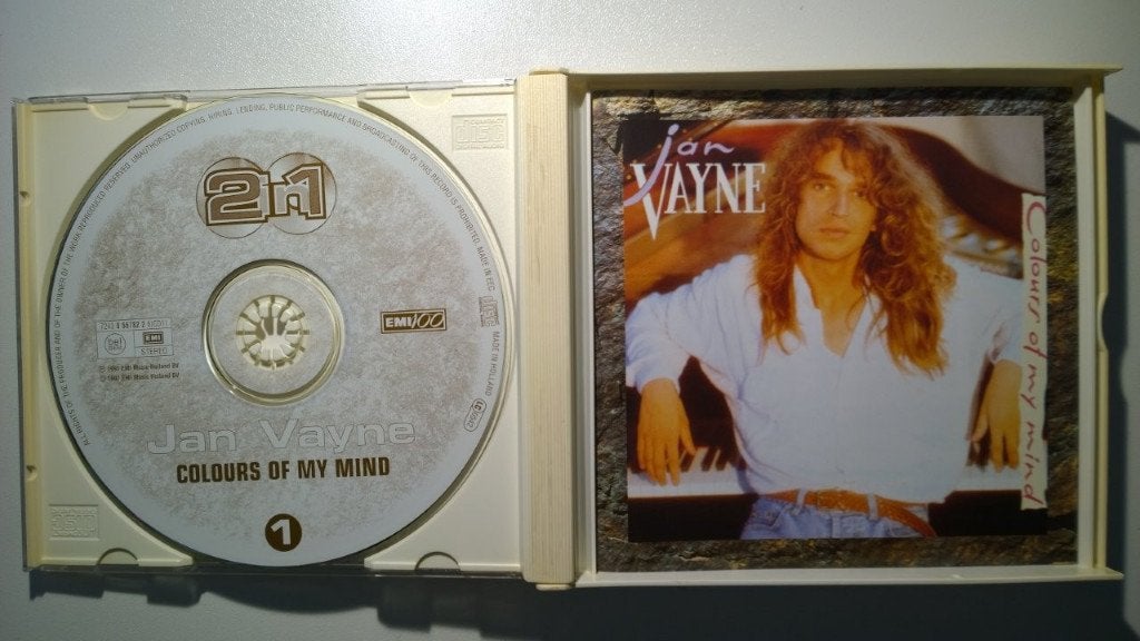 Jan Vayne - Colours Of My Mind & Living Colours, Ophalen of Verzenden, Zo goed als nieuw, Album
