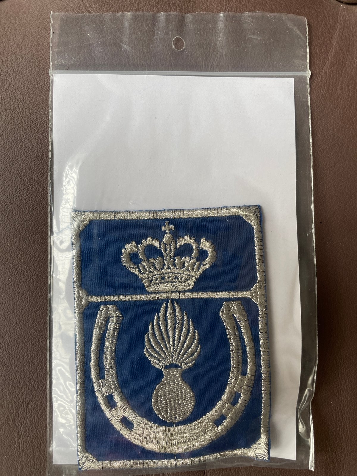 INSIGNE / EMBLEEM / BADGE VAN DE MARECHAUSSEE, Verzamelen, Ophalen, Marechaussee, Nederland, Embleem of Badge