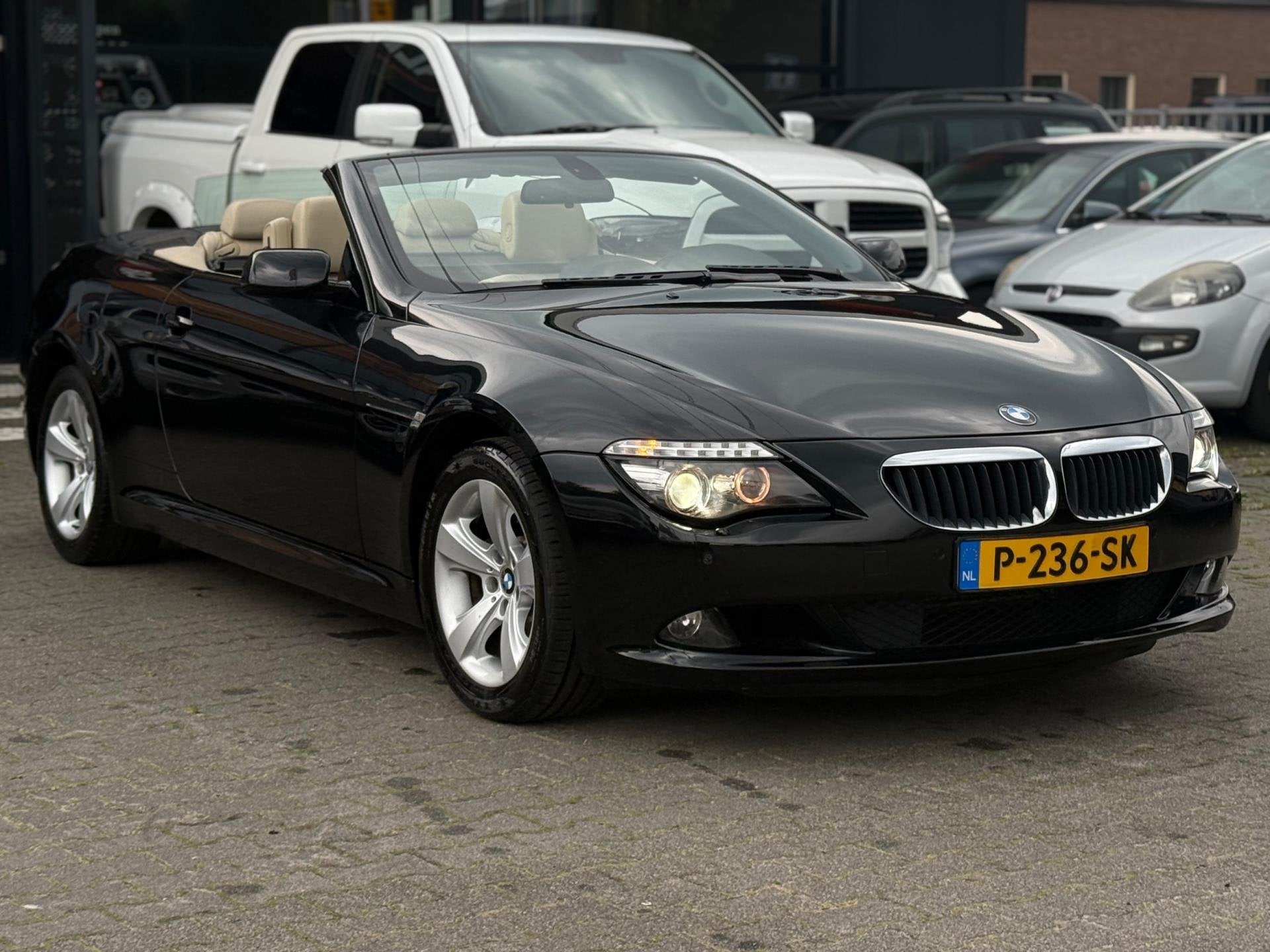 BMW 6-serie Cabrio 630i LEDER/ORIGINEE/XENON/FACELIFTYOUNGTI, Auto's, Automaat, Dealer onderhouden, Achterwielaandrijving, Gebruikt