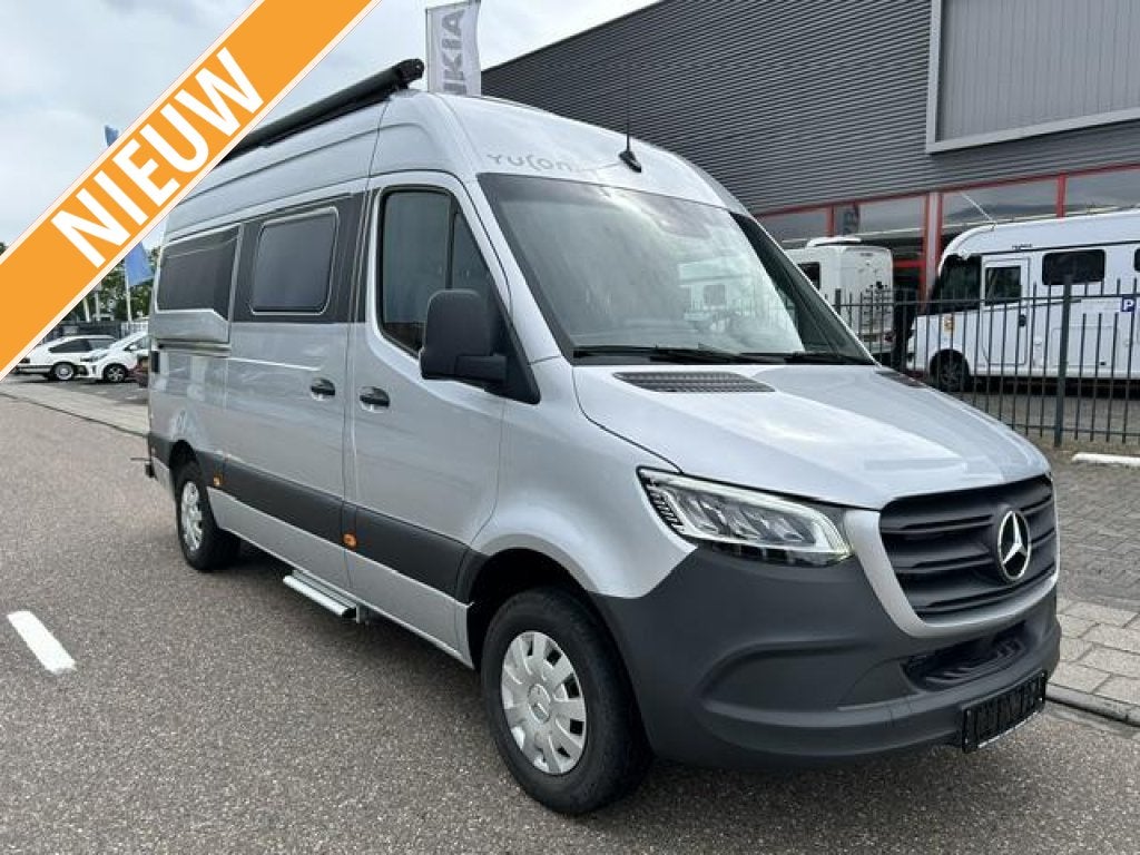 Frankia Yucon 6.0 BD 4.1t, Caravans en Kamperen, Tot en met 2, Bedrijf, Diesel, Rookmelder