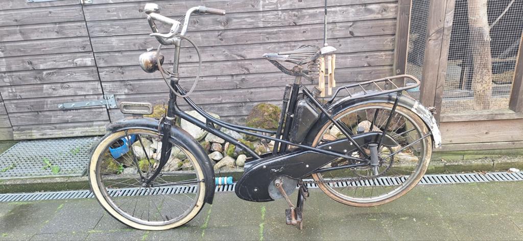 Te Koop. Kaptein S1 frame.  Bouwjaar 1955/1956, Fietsen en Brommers, Brommeronderdelen | Oldtimers, Ophalen, Gebruikt, Frame, Overige merken