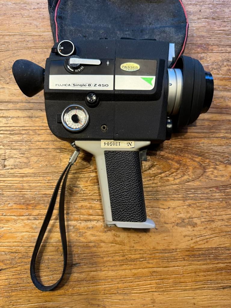 Vintage Fujica Single-8 Z 450 filmcamera, Ophalen of Verzenden, Fujica, X, X