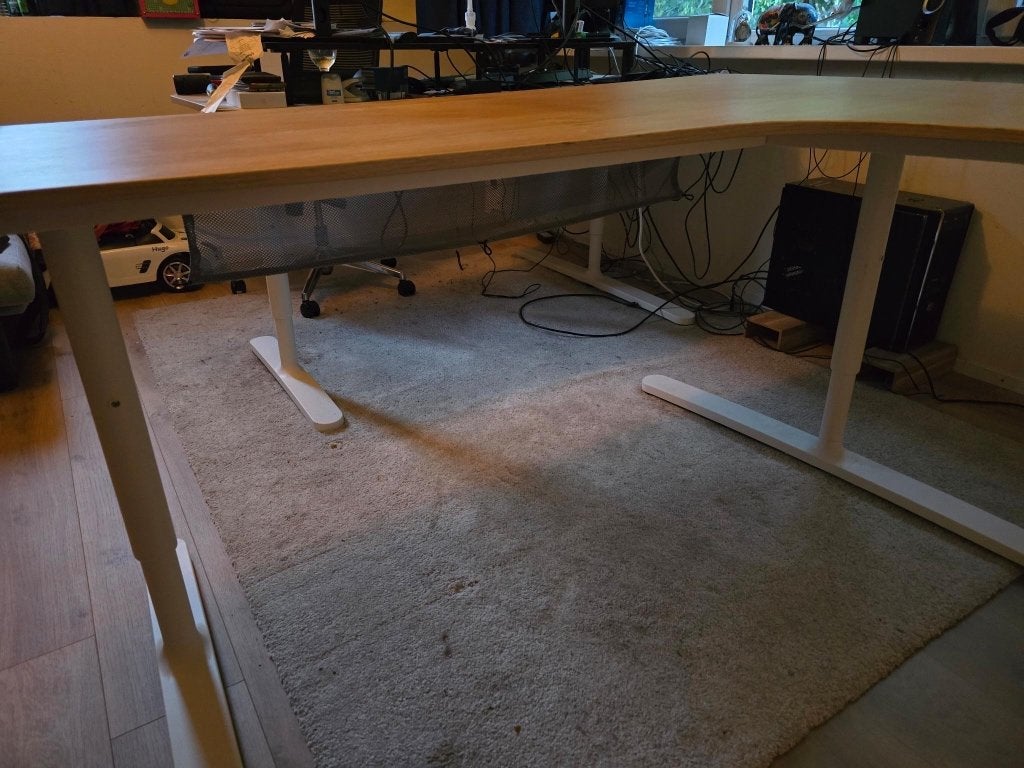 Bureau, Huis en Inrichting, Bureaus, Ophalen, Gebruikt, IKEA, Computerbureau