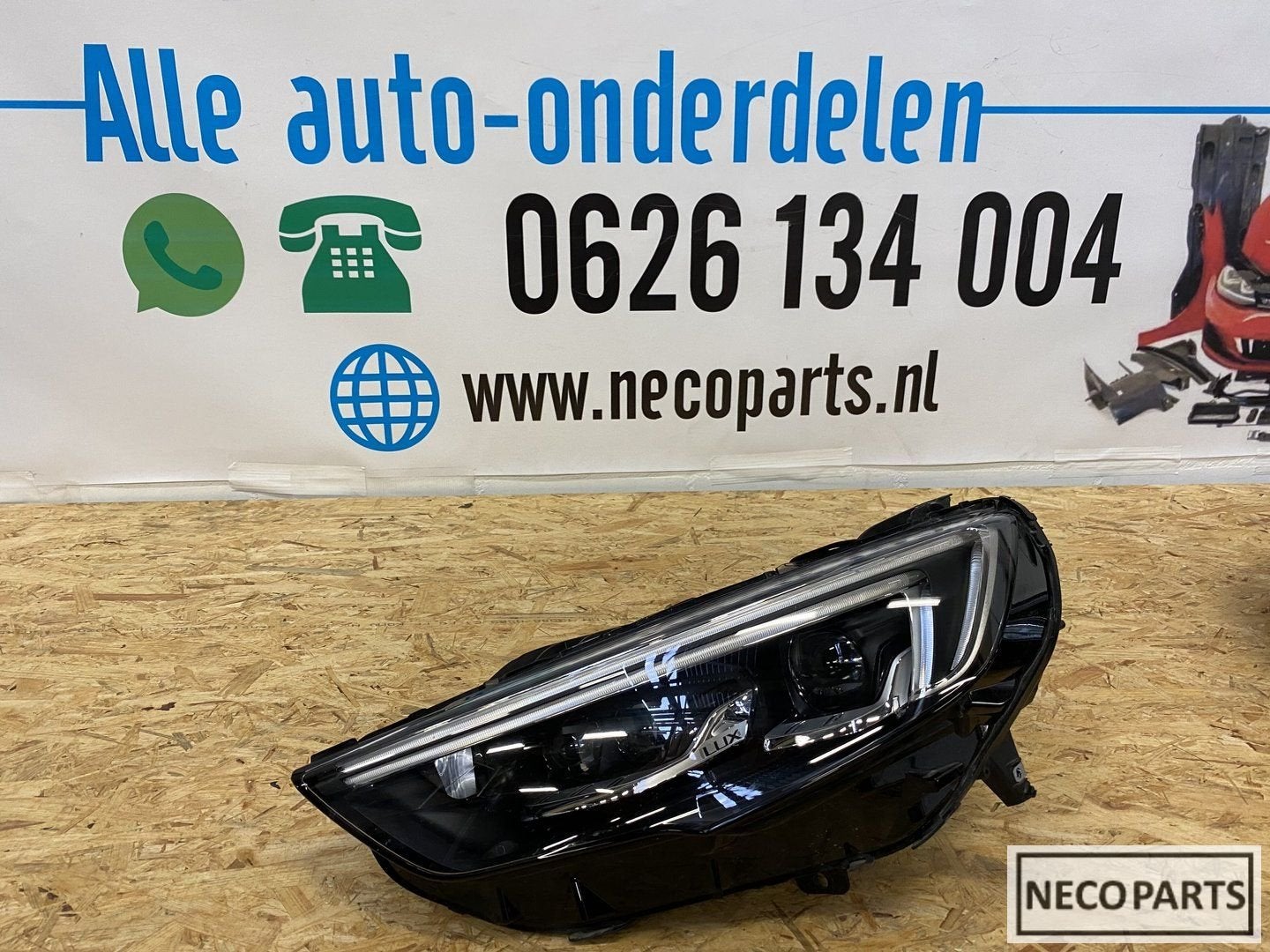OPEL INSIGNIA INTELLI LUX LED KOPLAMP LINKS 39122974 XENON, Auto-onderdelen, Verlichting, Gebruikt, -, -, Opel