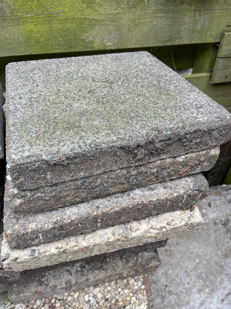 Gebruikte betontegels voor tuin of terras, Gebruikt, Ophalen of Verzenden, Minder dan 5 m², Beton