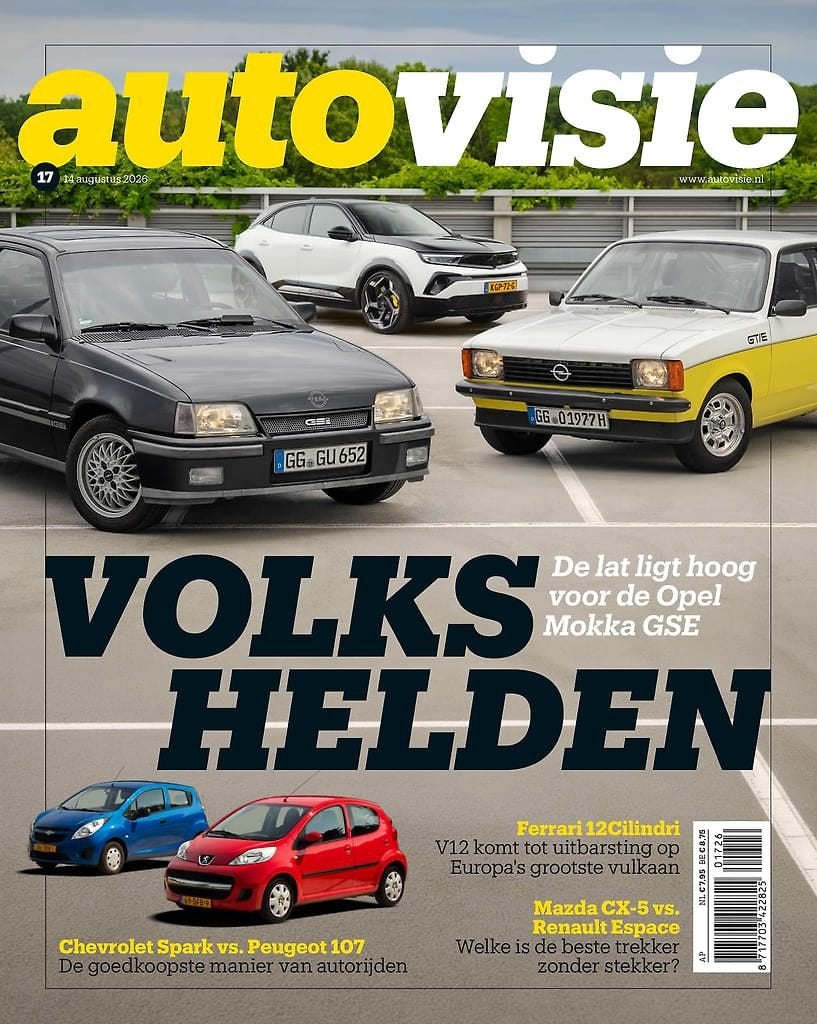 Autovisie 17 2026 : Opel Kadett GTE  GSI - Ducati - Mercedes, Boeken, Ophalen of Verzenden, Gelezen, Algemeen