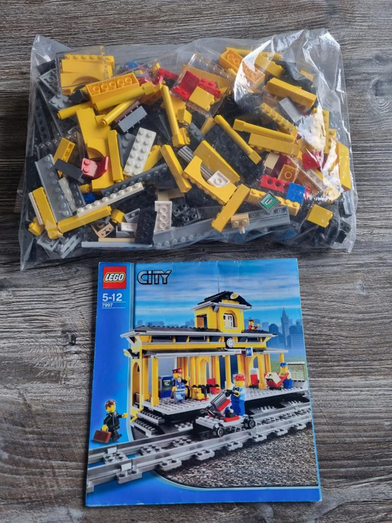 LEGO City 7997 Trein station (COMPLEET), Compleet, City, Lego, Ophalen of Verzenden