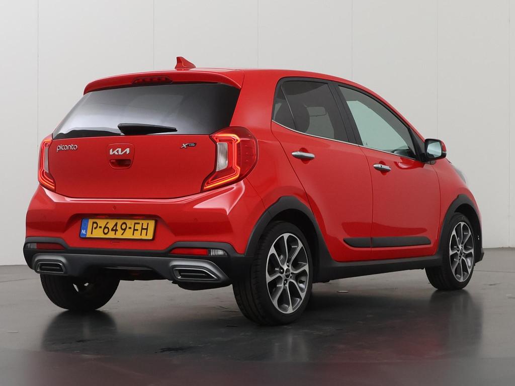 Kia Picanto 1.0 T-GDi X-Line 5p | Lederen Bekleding | Stoel/, Auto's, Voorwielaandrijving, Automatische klimaatregeling, 101 pk