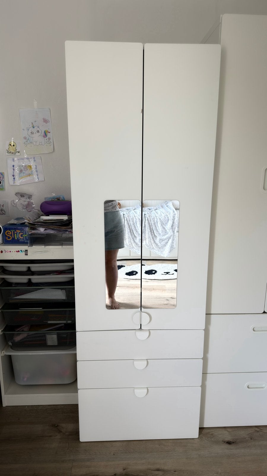 IKEA Småstad / Platsa kledingkast voor kinderen, Huis en Inrichting, Kasten | Kledingkasten, Ophalen, Overige materialen, Gebruikt