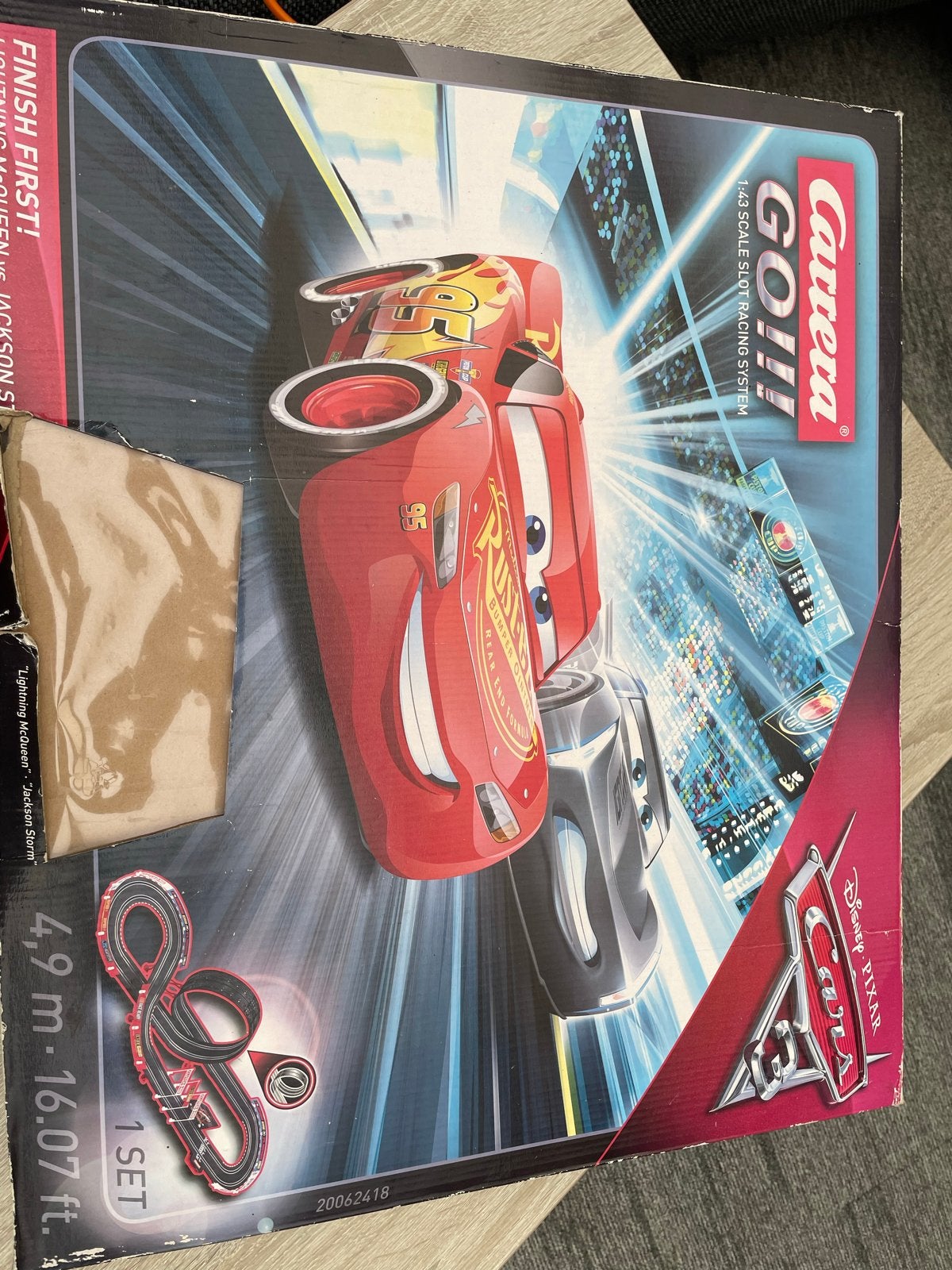 Carrera GO!!! Disney Pixar Cars 3 Racebaan - Defect, Kinderen en Baby's, Speelgoed | Racebanen, Carrera, Ophalen of Verzenden