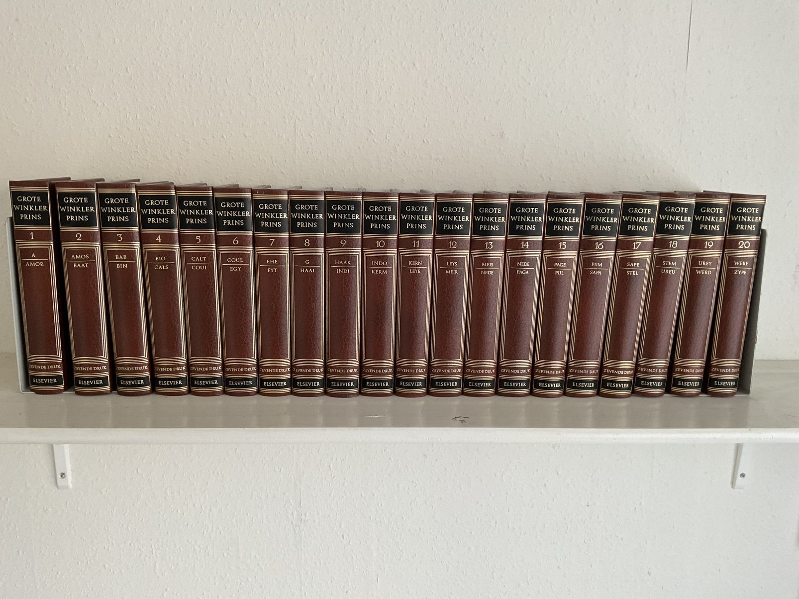 Winkler Prins encyclopedieën 20 delig, Boeken, Ophalen of Verzenden, Zo goed als nieuw, Algemeen