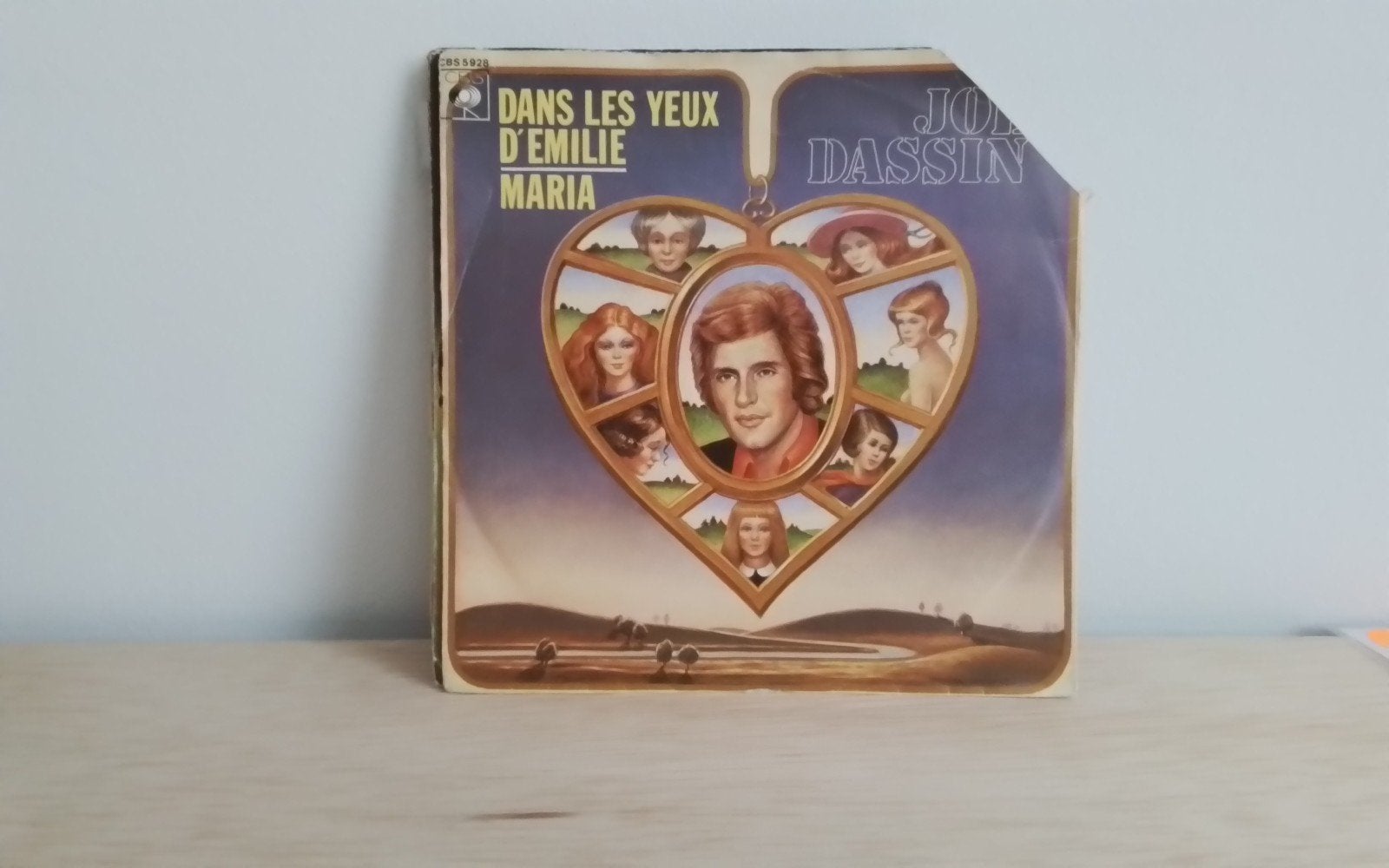 Joe Dassin - dans les yeux d,emilie, Cd's en Dvd's, Vinyl Singles, Ophalen of Verzenden, Gebruikt, Pop