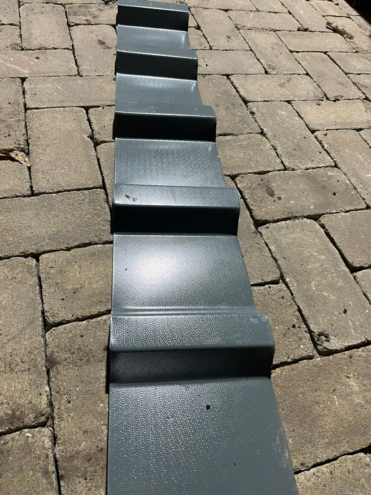 Dakplaten damwandplaten merlin grey grijs, Zo goed als nieuw, 15 m² of meer, Metaal, Grijs