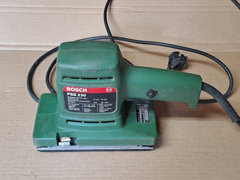 Te koop BOSCH Scintilla Schuurmachine, Verzenden, Gebruikt, Minder dan 600 watt, Vlakschuurmachine