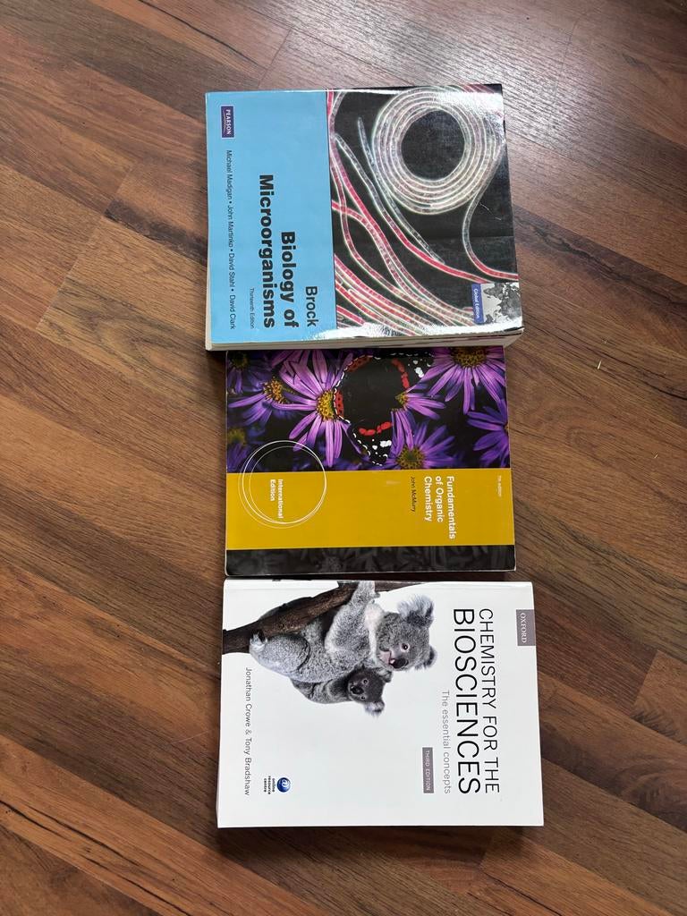 Studieboeken: Biologie, Chemie, Microbiologie, Ophalen of Verzenden, Beta, Gelezen, WO