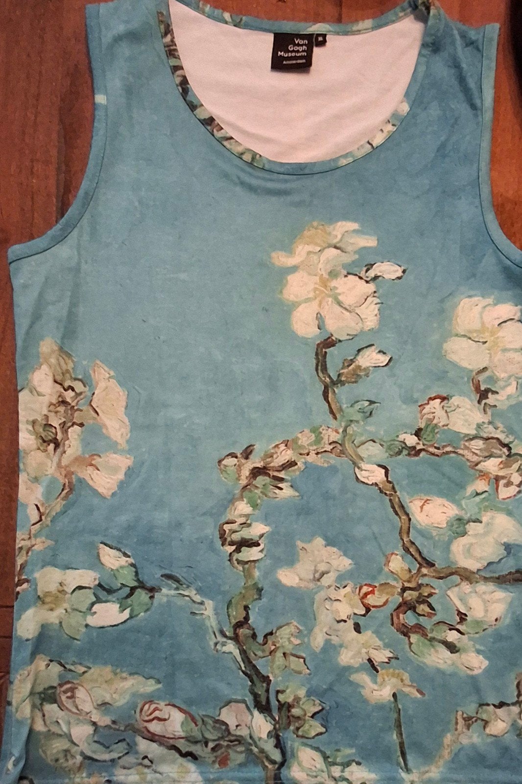 Van Gogh shirt mouwloos, Blauw, Maat 46/48 (XL) of groter, Ophalen of Verzenden, Zonder mouw