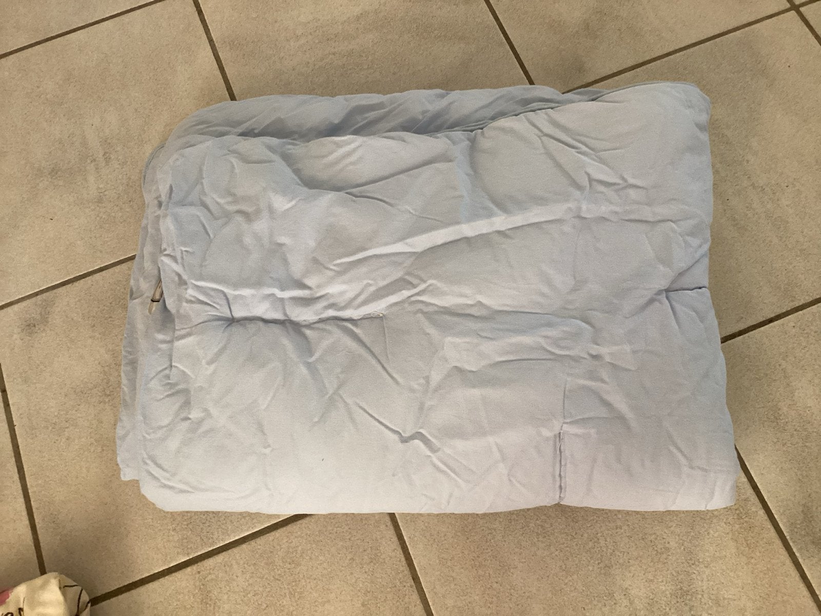 Dekbed en hoezen voor ledikantje + kussen en sloopje, Ophalen, Gebruikt, Ledikant, Beddengoedset